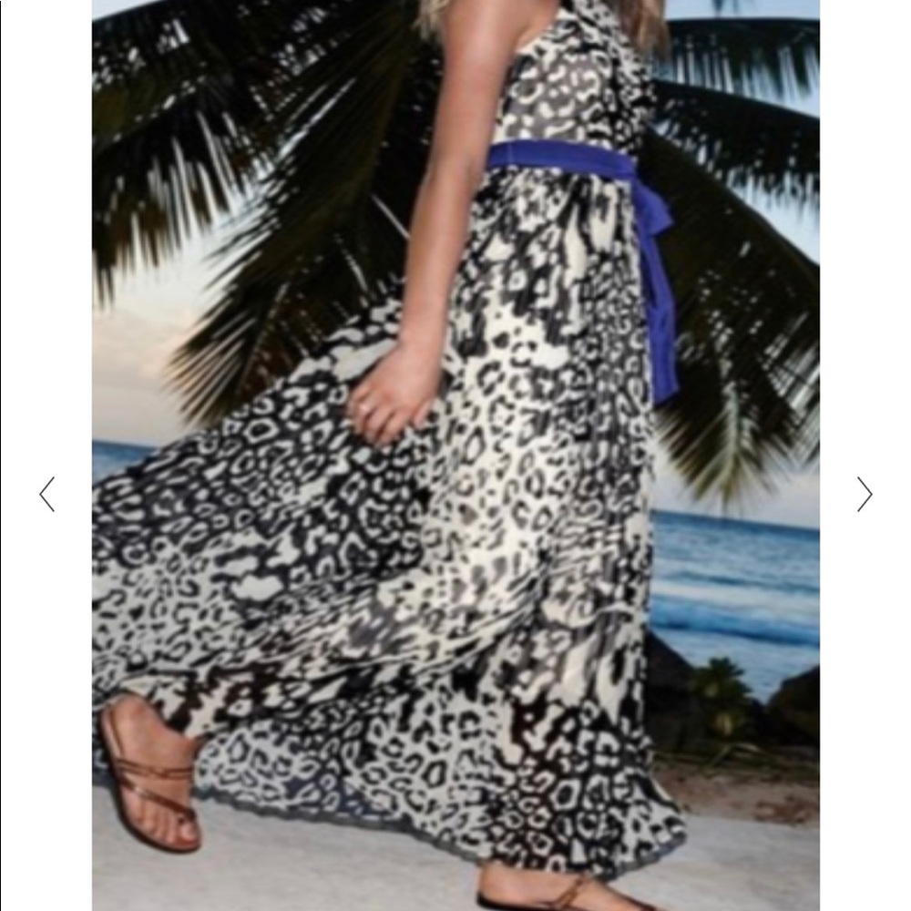 Eliza J Chiffon Maxi